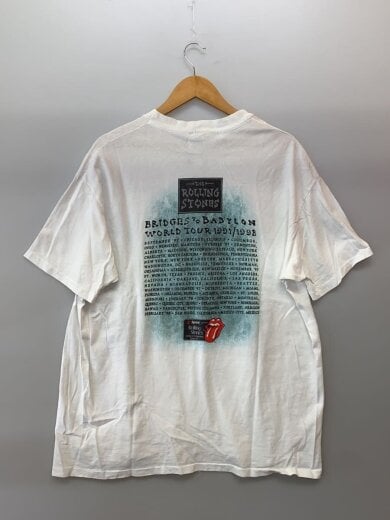 商品画像：90s/Rolling Stones/BRIDGES TO BABYLON/Tシャツ/XL/コットン/WHT/プリント// 2