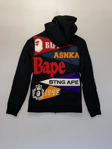 商品画像：ジップパーカー/XS/コットン/BLK/001ZPA802001X// 2