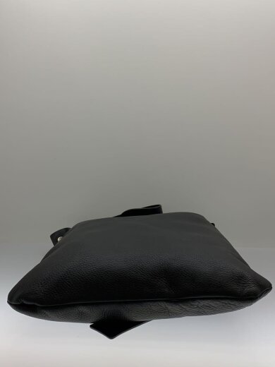 商品画像：one side belt bag/ショルダーバッグ/レザー/BLK// 4