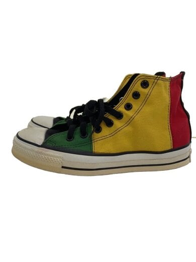 商品画像：90s/USA製/ラスタカラー/ハイカットスニーカー/US7/キャンバス// 1