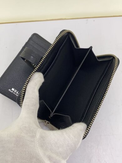 商品画像：2つ折り財布/牛革/BLK/メンズ// 5