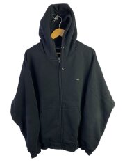 CLASSIC FLEECE FULL ZIP HOODIE/L/コットン/BLK