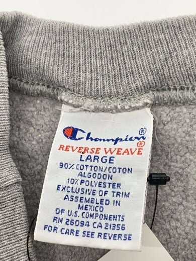 商品画像：スウェット/L/コットン/GRY 3