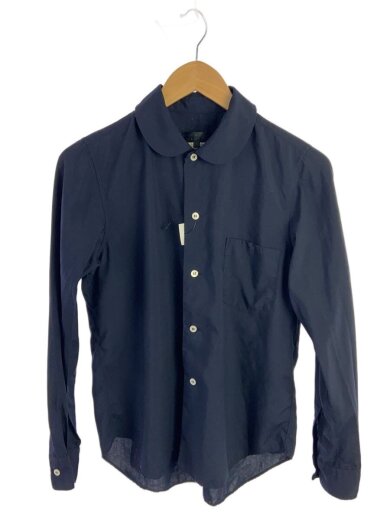 商品画像：長袖ブラウス/S/ポリエステル/NVY/RZ-B010 1