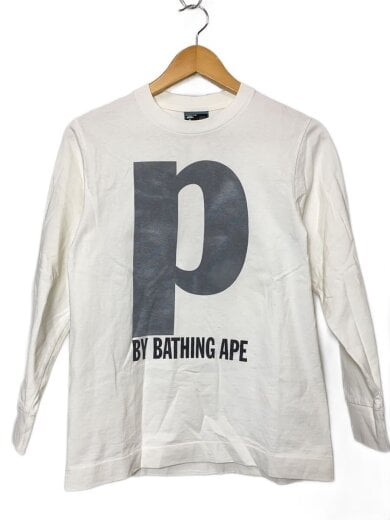 商品画像：長袖Tシャツ/S/コットン/WHT 1