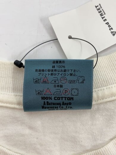 商品画像：長袖Tシャツ/S/コットン/WHT 4