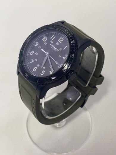 商品画像：クォーツ腕時計/アナログ/--/BLK/GRN 2