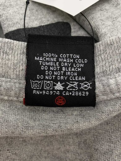 商品画像：Tシャツ/M/コットン/GRY 4