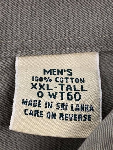 商品画像：90s/長袖シャツ/XXL/コットン/KHK// 4