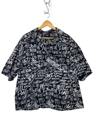 商品画像：半袖シャツ/L/ポリエステル/BLK/WD-BL0-21-123-U-BK// 1