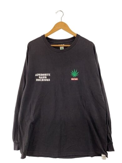 商品画像：長袖Tシャツ/XL/コットン/BLK// 1