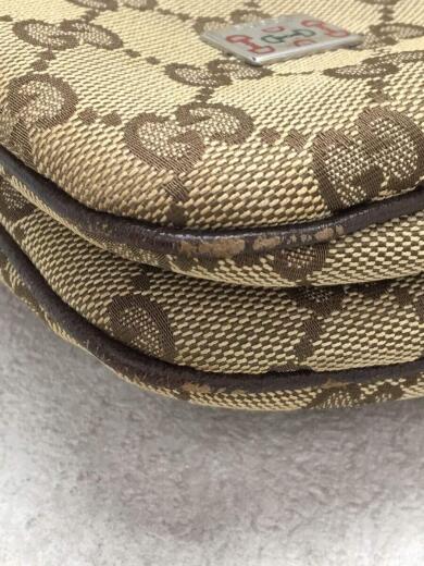 画像：GUCCIショルダーバッグ/キャンバス/BRW/総柄/1462437