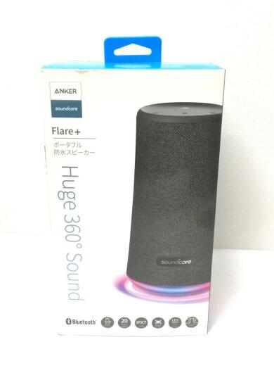 画像：ANKERBluetoothスピーカー SOUNDCORE FLARE+ A3162N116