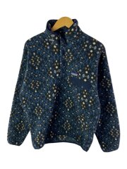 フリースジャケット/S/ポリエステル/マルチカラー/総柄/25580SP18