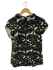 半袖ブラウス/40/コットン/BLK/W11CAMAK03