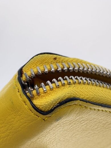 商品画像：パズルスクエアジップウォレット/2つ折り財布/レザー/YLW/レディース 9