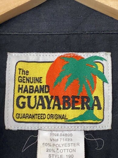 商品画像：半袖シャツ/S/コットン/BLK/キューバシャツ 3