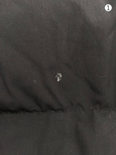 商品画像：ダウンジャケット/S/ナイロン/BLK/無地/HMQ062 6