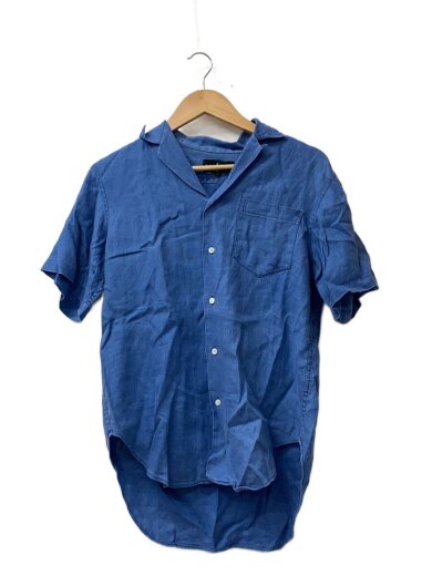 商品画像：半袖シャツ/--/リネン/IDG/無地 1