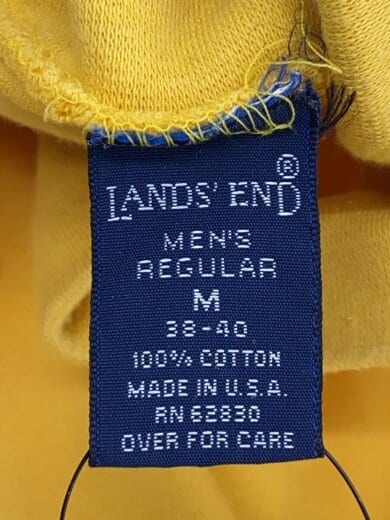 商品画像：90s/USA製/タートルネック/M/コットン/YLW 5