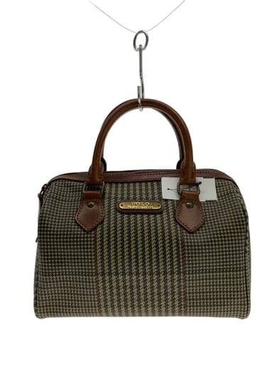 商品画像：ハンドバッグ/PVC/BRW/総柄 1