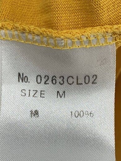 商品画像：7分袖カットソー/M/コットン/YLW/0263CL02 5