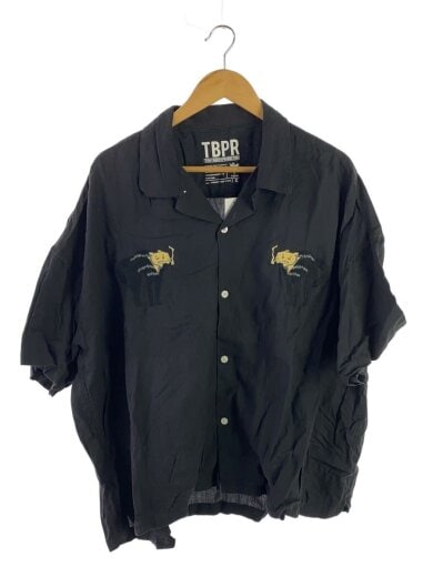 商品画像：半袖シャツ/XL/コットン/BLK 1