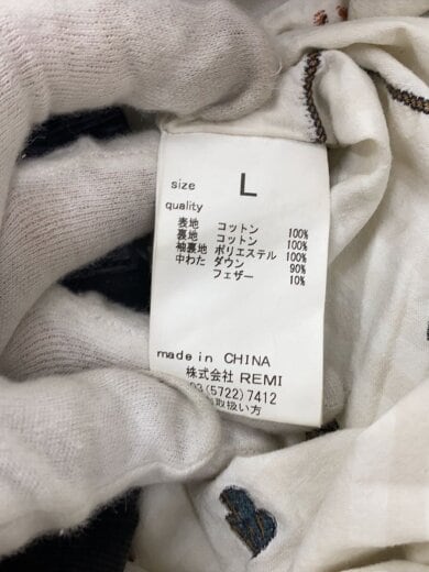 商品画像：ジャケット/L/コットン/BLK 4