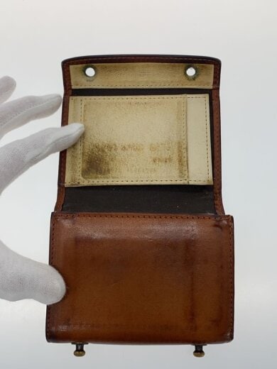 商品画像：2つ折り財布/レザー/BRW/メンズ 4