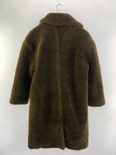 商品画像：コート/FREE/ポリエステル/BRW/無地 2