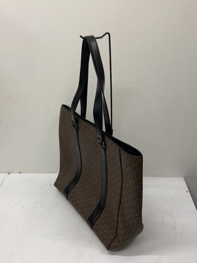 商品画像：トートバッグ/PVC/BRW/総柄 2