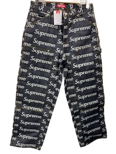 商品画像：Jacquard Logos Double Knee Denim Painter Jean/32/デニム/IDG/ 1