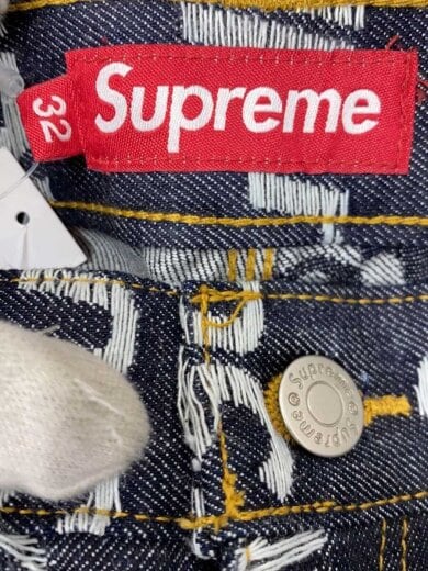 商品画像：Jacquard Logos Double Knee Denim Painter Jean/32/デニム/IDG/ 4