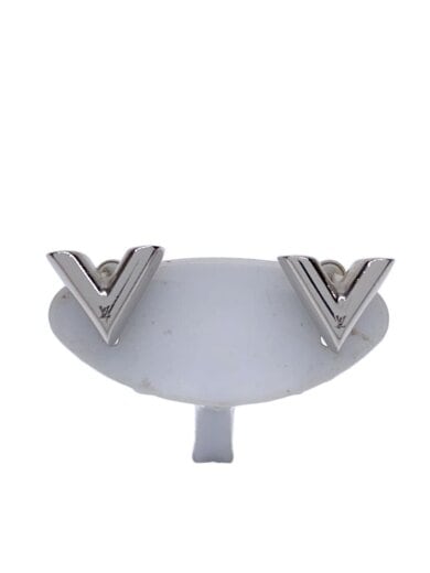 商品画像：スタッズイヤリング・エセンシャルV_SLV/メッキ/SLV/レディース 1