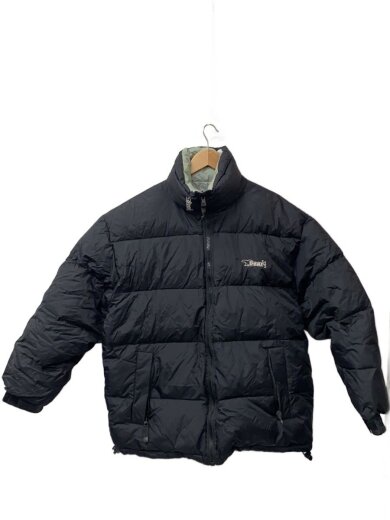 商品画像：リバーシブルダウンジャケット/L/ナイロン/BLK/無地/B23M6305/ 1