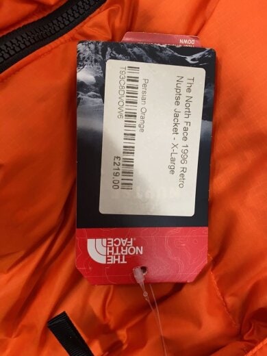 商品画像：ダウンジャケット/XL/ナイロン/ORN/無地/US規格 5