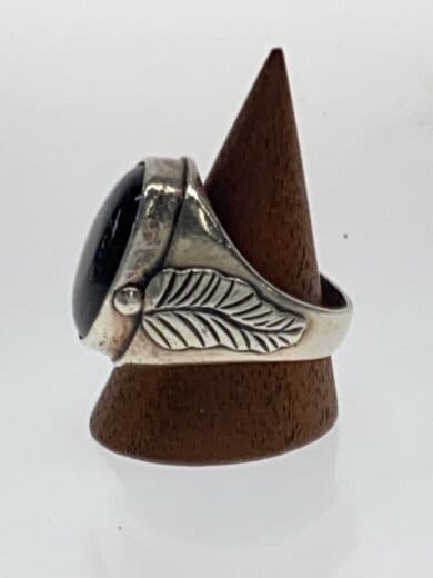 商品画像：リング/SV925/21号/カラーストーン/SLV/メンズ 2