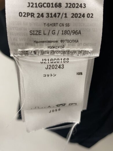 商品画像：Tシャツ/L/コットン/BLK/J21GC0168// 5