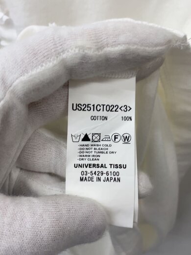 商品画像：universal seven/カットソー/3/コットン/WHT 5