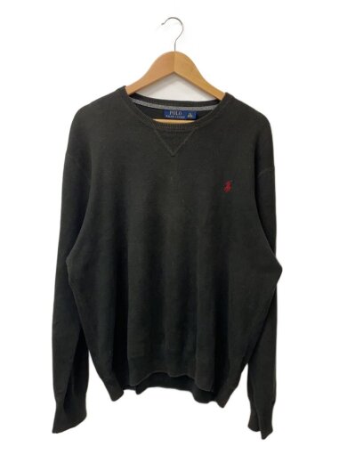商品画像：トップス/XL/コットン/BLK/無地// 1