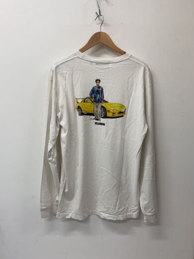 商品画像：長袖Tシャツ/L/コットン/WHT/101213011048 2