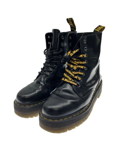 商品画像：レースアップブーツ/UK7/BLK/レザー/AW006/8ホール// 1