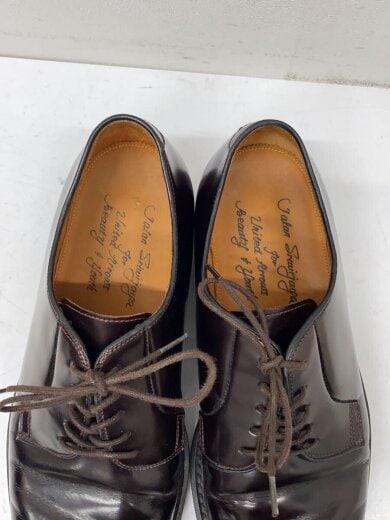 商品画像：ドレスシューズ/UK7.5/BRW/レザー 4