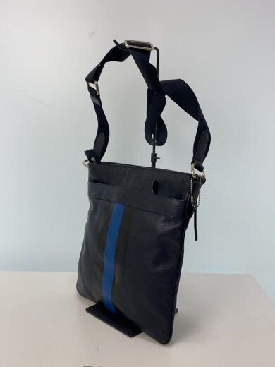 商品画像：ショルダーバッグ/レザー/NVY/無地 2