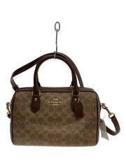 ボストンバッグ/PVC/BRW/CV961