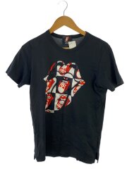 Tシャツ/M/コットン/BLK/8MR-TS06