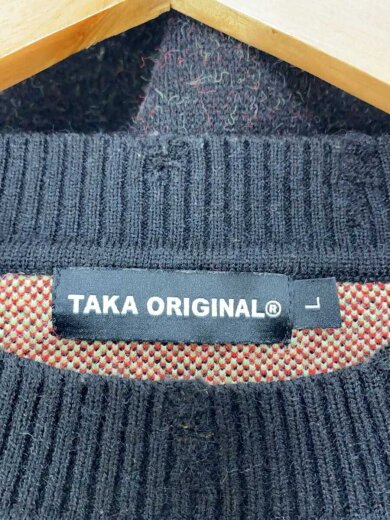 商品画像：ニット・セーター(厚手)/L/--/BLK/花柄 3