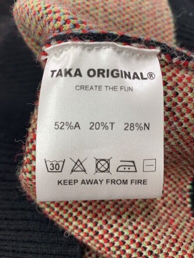 商品画像：ニット・セーター(厚手)/L/--/BLK/花柄 5