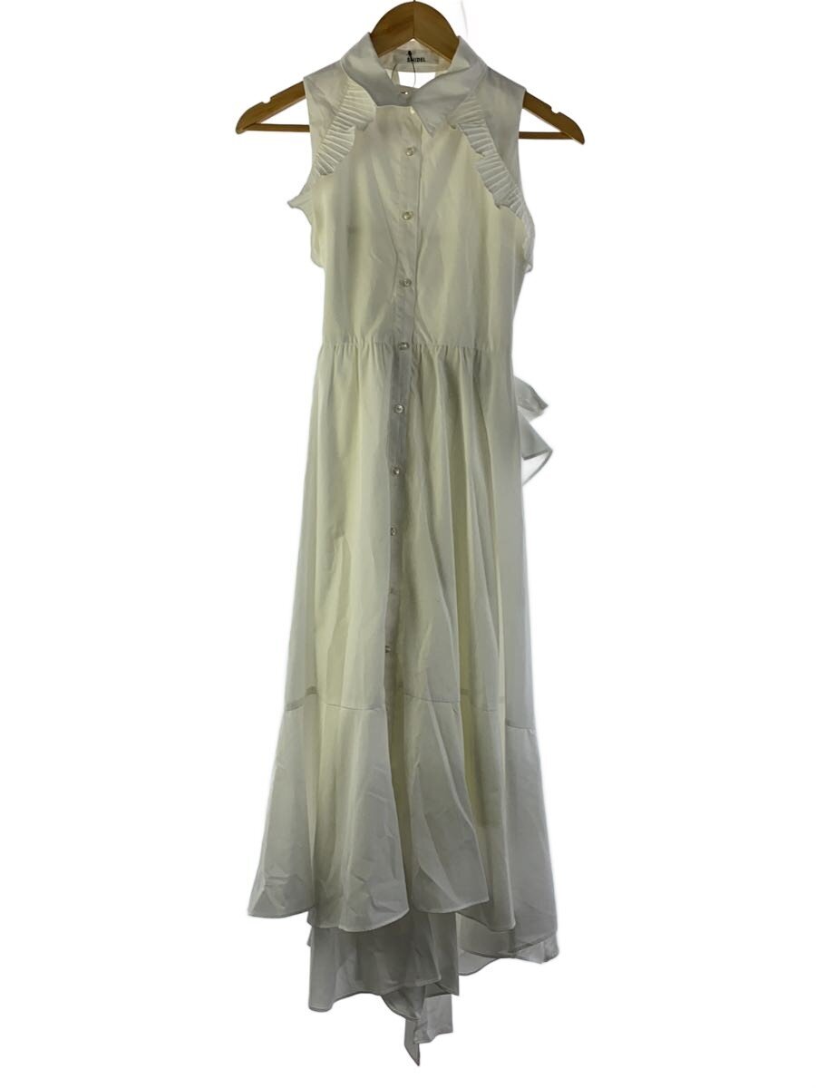 SNIDEL / ノースリーブワンピース/0/ポリエステル/WHT/無地/SWF0244075