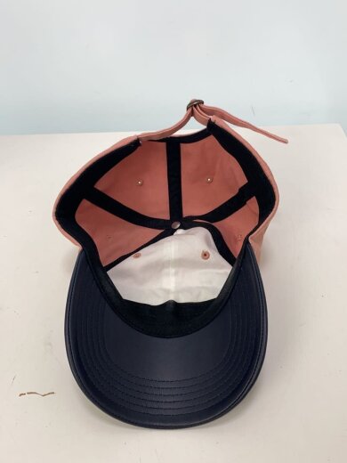 商品画像：21SS/LEATHER VISER 6-PANEL/キャップ/FREE/コットン/PNK/メンズ 4